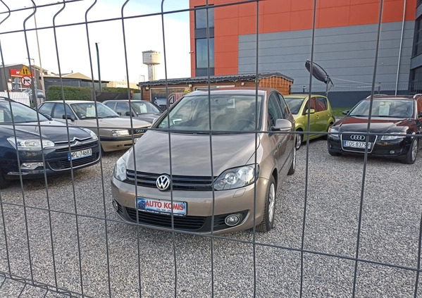 Volkswagen Golf Plus cena 24999 przebieg: 160000, rok produkcji 2009 z Czarna Białostocka małe 436